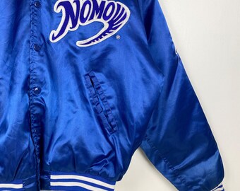 90s MLB Los Angeles Dodgers 'hideo Nomo' Satin Jacket Embroidery