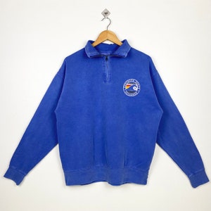 Vintage Rehoboth Beach Delaware Sweatshirt Print Logo Blue Color Men’s L