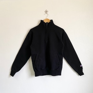 Vintage Champion Sweatshirt Farbe Schwarz Herren S