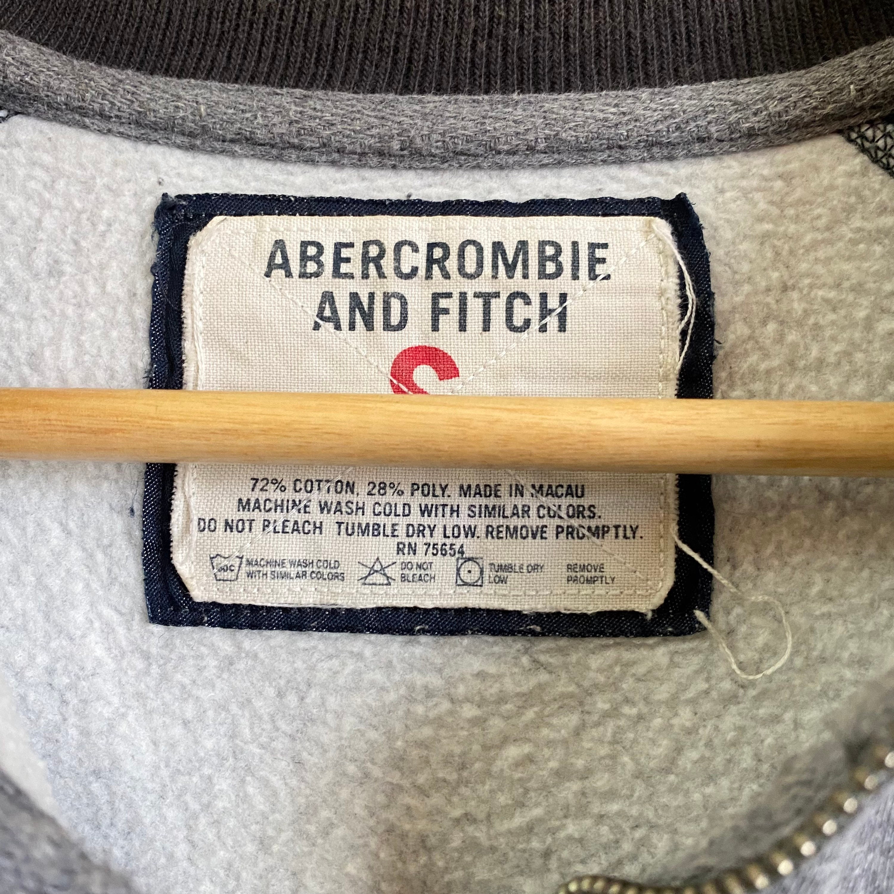 Vintage Abercrombie and Fitch Sweatshirt Embroidery Logo