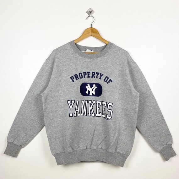 Vintage MLB New York Yankees Crewneck Sweatshirt Print Logo