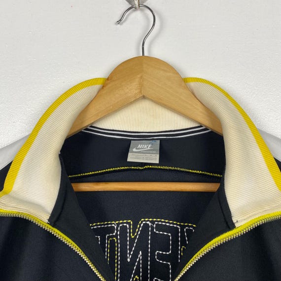91/92” Juventus ウィンドジャケット　イタリア製　ビンテージ Vintage Juventus FC Track Top Jacket Embroidery Logo Black