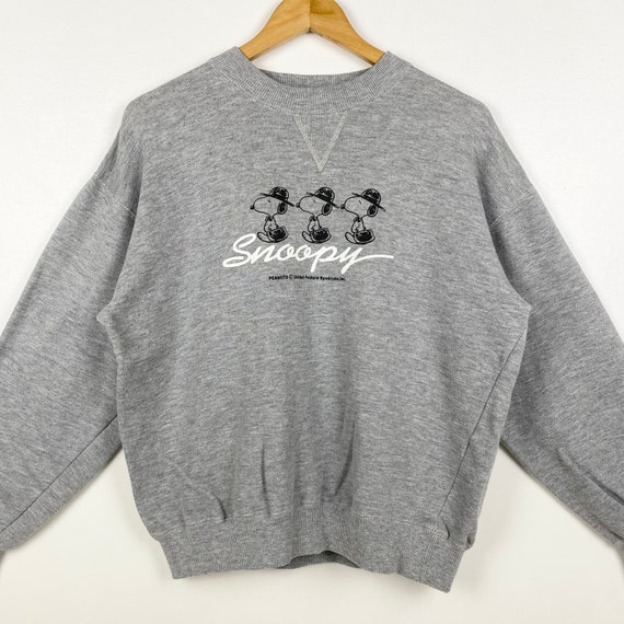 トップス MEAN MACHINE AGE PEANUTS VTG CREW Vintage Snoopy Sweatshirt – Roadie Couture