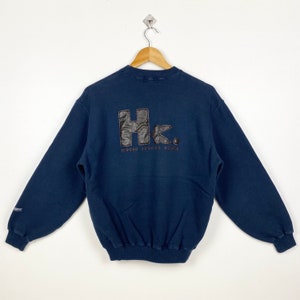 〜90s　vintage　HIROKO KOSHINO　両面ロゴ刺繍　スウェット 90s Hiroko Koshino - Etsy