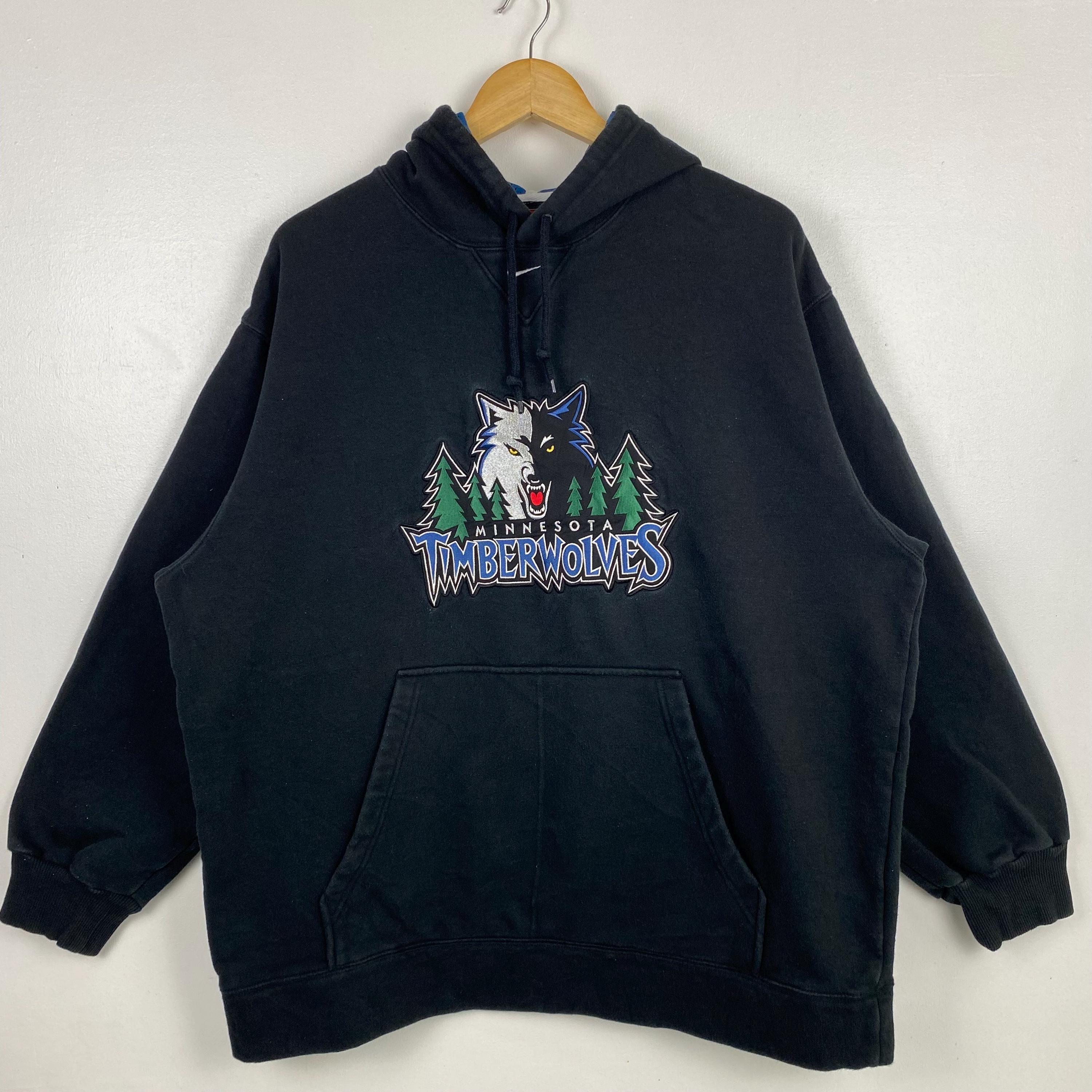 90s MinnesotaTimberwolves ウルブズ NBA スウェット 90s NBA Minnesota 'timberwolves' Hoodie Embroidery Logo