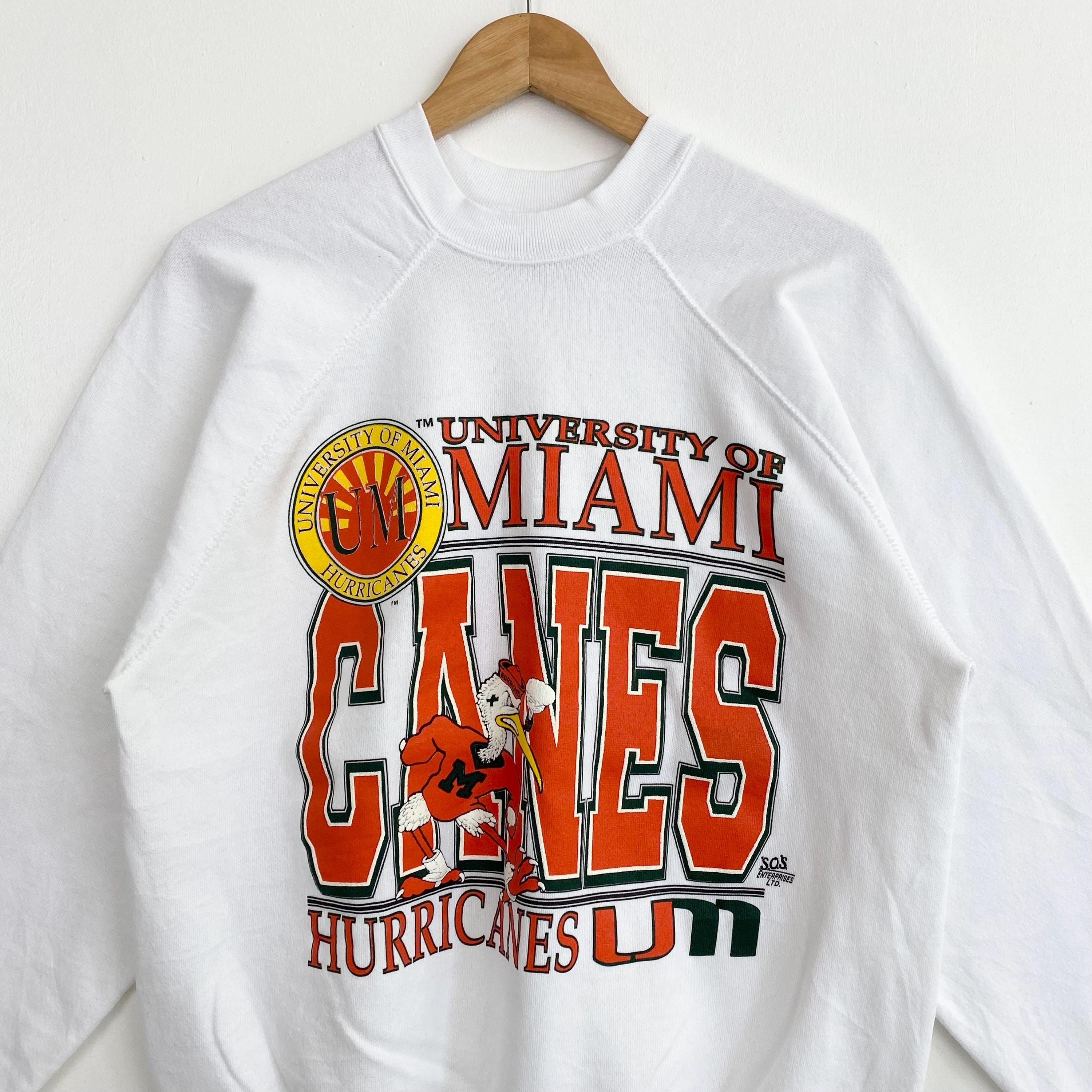 Vintage 90s Champion Reverse Weave Miami Crewneck Sweatshirt
