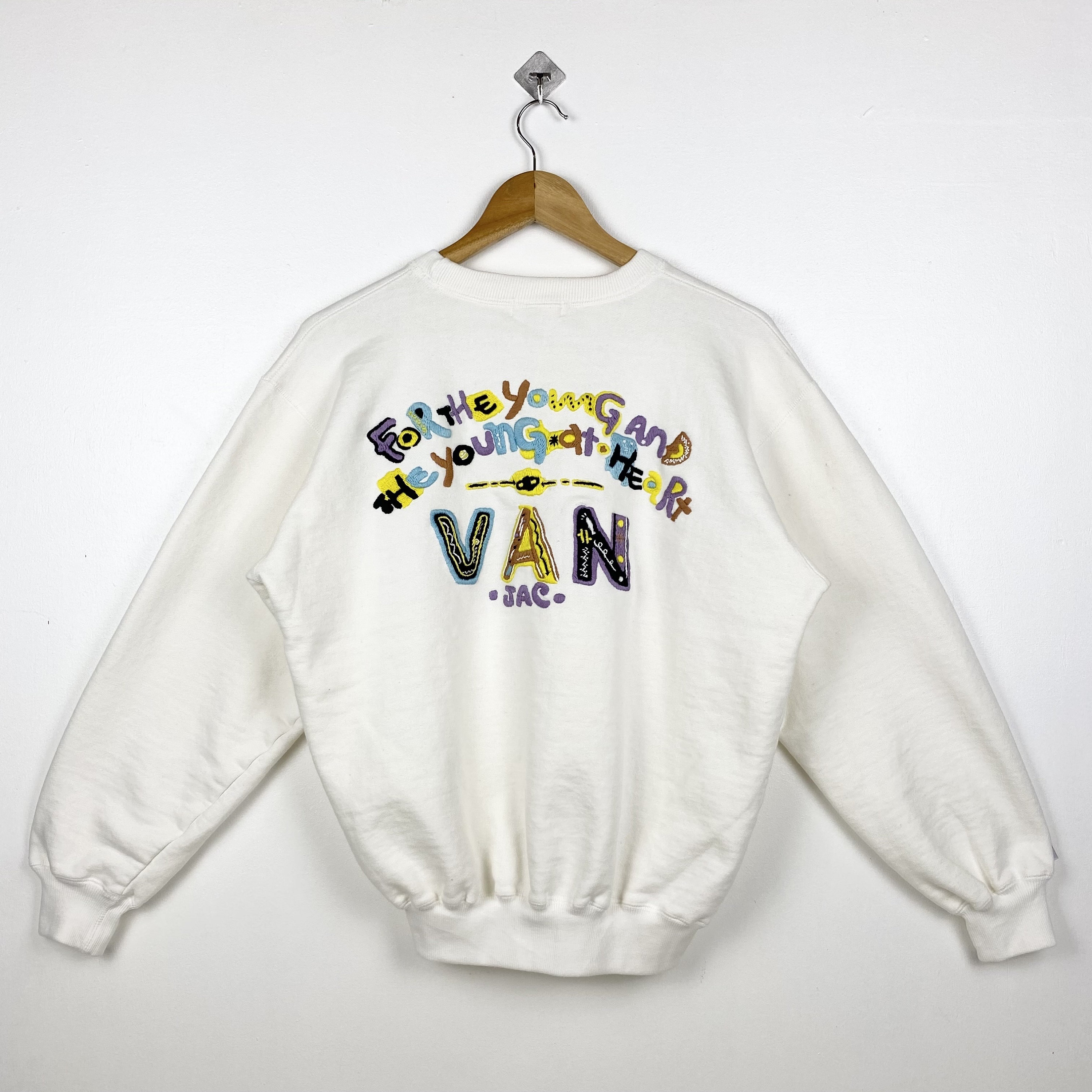 ★☆送料無料!! 復活!! VAN JAC SINCE 1966 MR VANバックアーチロゴ刺繍スイングトップL　ワインカラー☆★ VAN JAC SINCE 1966 MR VAN 長袖オックスフォード刺繍BDシャツ M