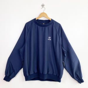 Vintage Nike X NCAA University of North Carolina ‘Tar Heels’ Pullover Windbreaker Embroidery Logo Blue Color Men’s XXL