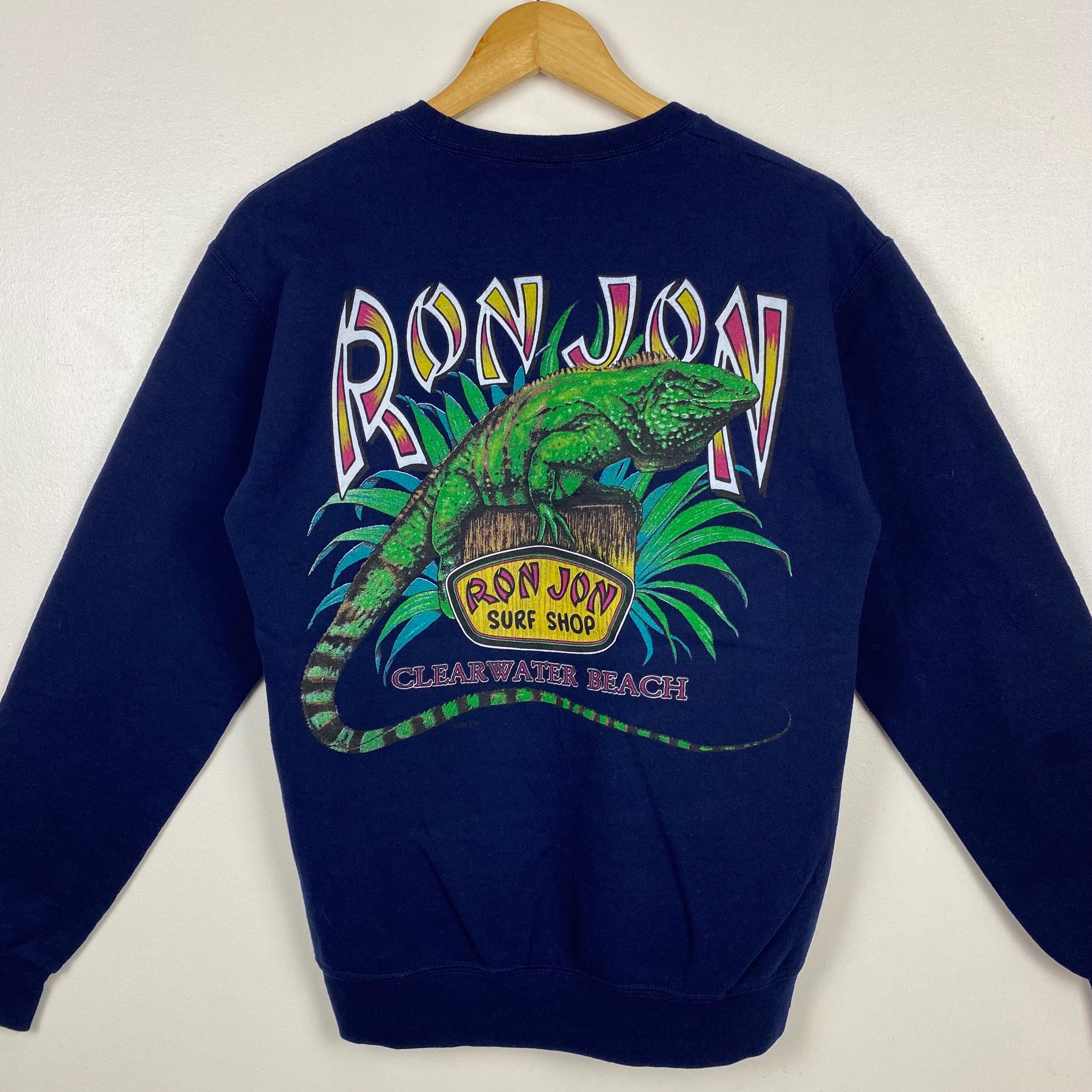 RON JON トレーナー Ron Jon Clearwater Beach FL Distressed New Longboard Hoodie | Ron