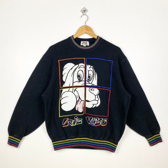 Vintage Louis Feraud Sweatshirt Big Logo Spell Out Embroidered, Grailed