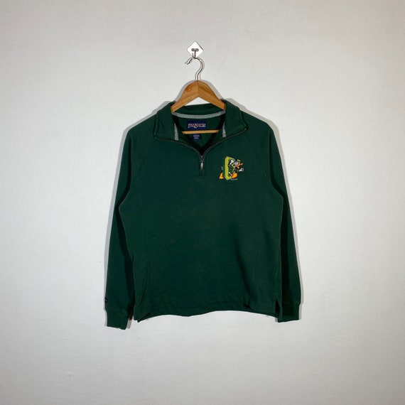 Vintage 90s Donald Duck Sweatshirt Quarter Zip Don