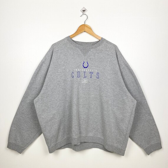 Vintage NFL Indianapolis Colts Crewneck Sweatshirt Embroidery Logo
