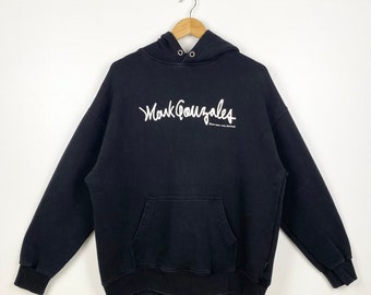 スウェット・トレーナー Mark Gonzales ANGEL LOGO BOX GRAPHIC SWEATSHIRT Vintage Mark Gonzales Crewneck Sweatshirt Print Logo Grey