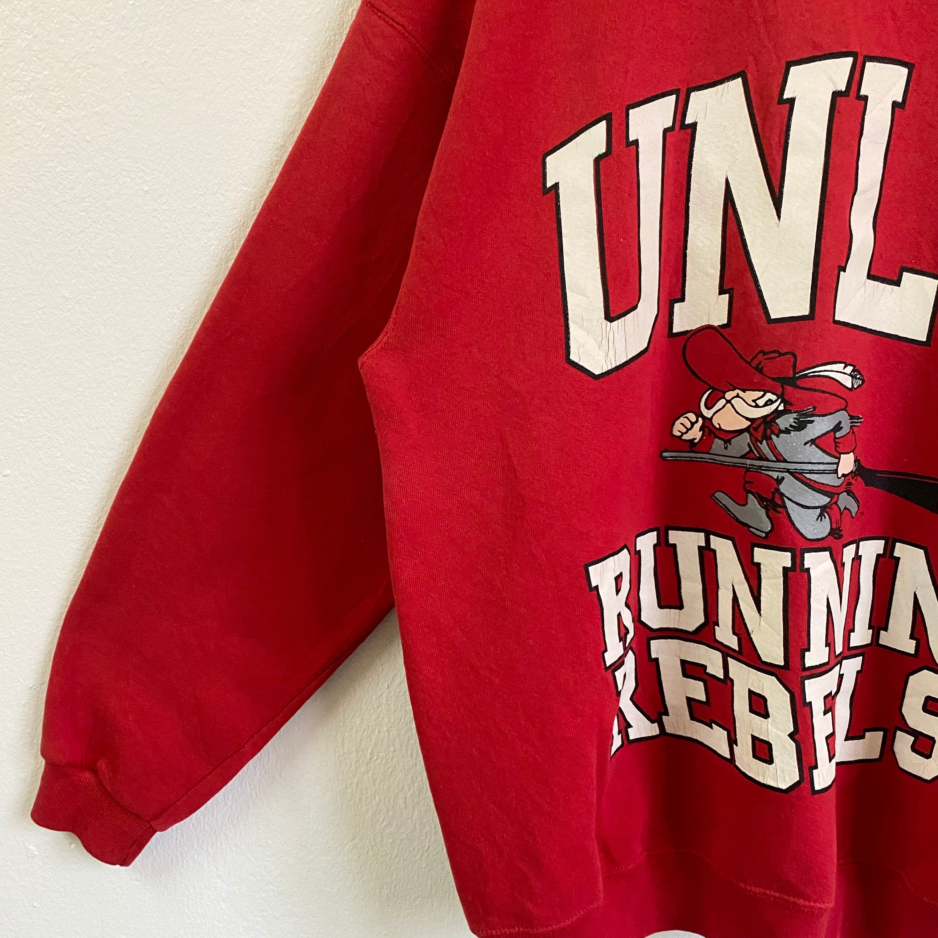 90年代 NCAA ネバダ大学ラスベガス校 Runnin' 'Rebels' クルーネック