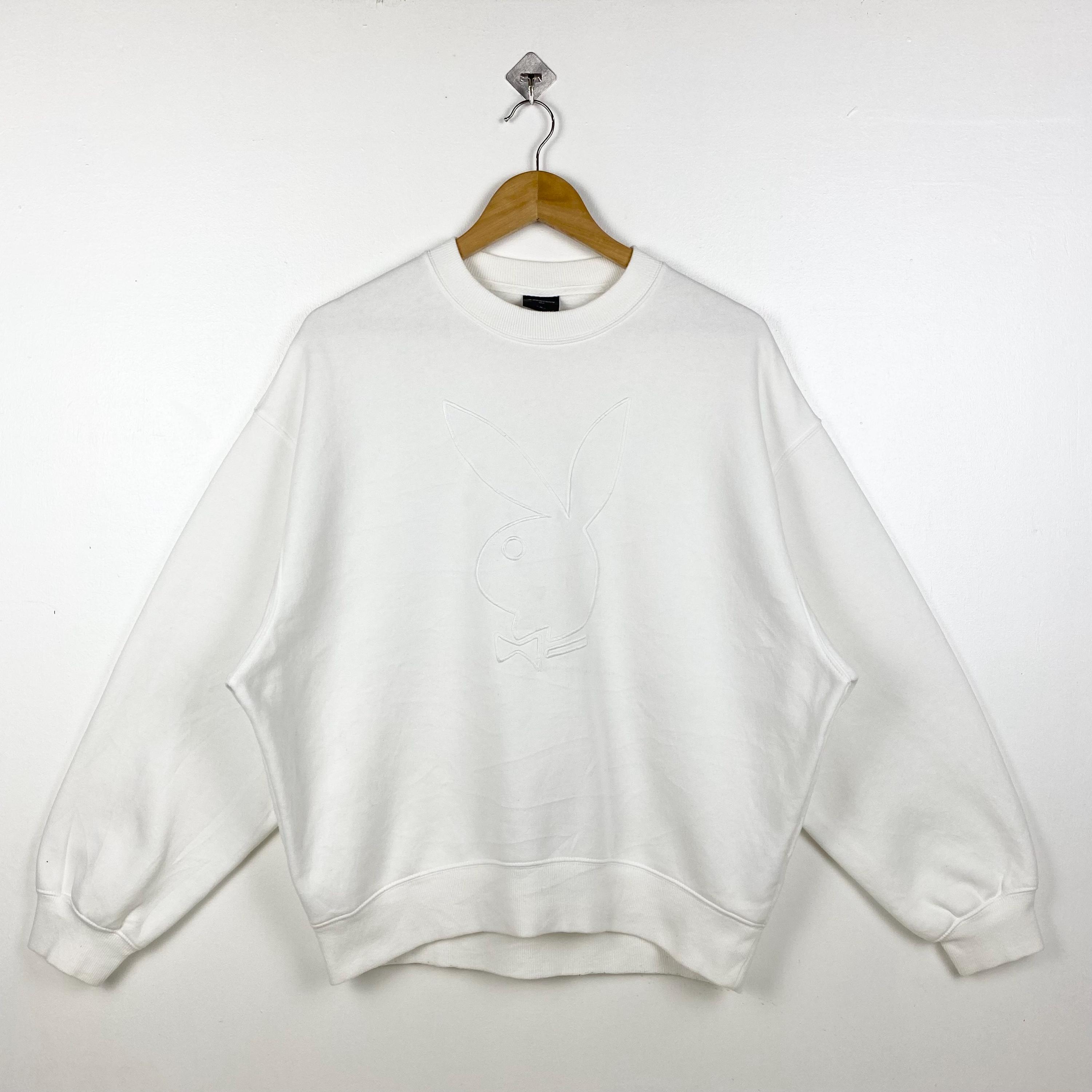White playboy sweatshirt sale