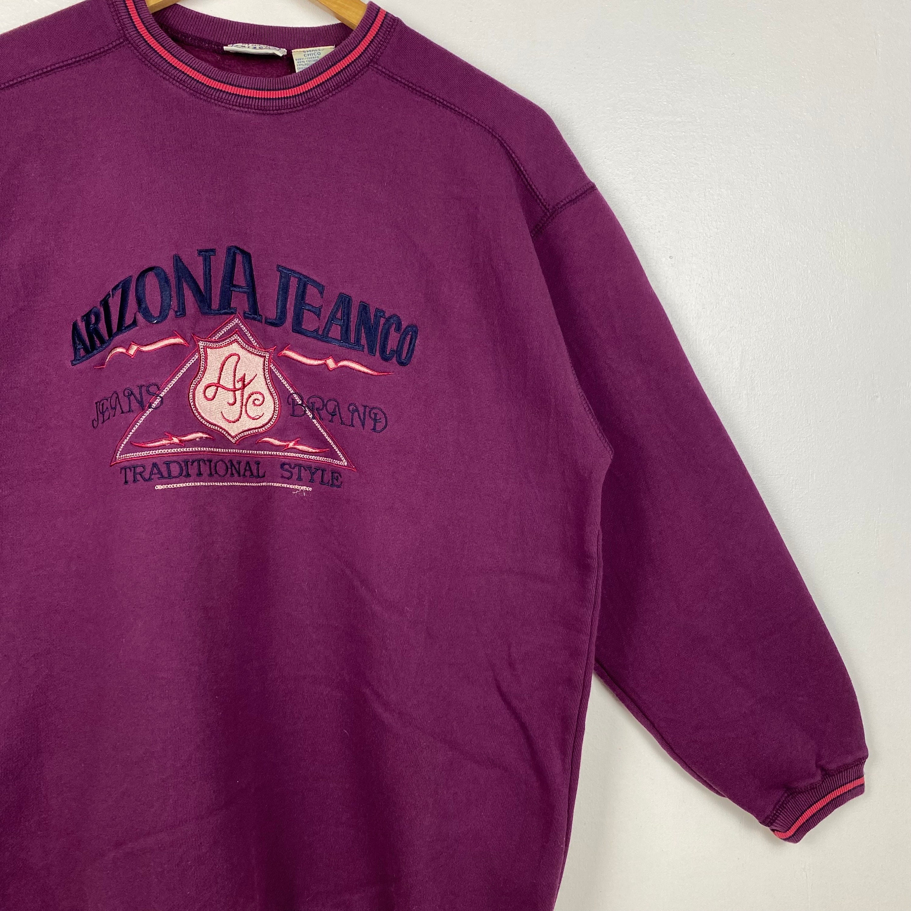 Vintage Arizona Jean Company Crewneck Sweatshirt Embroidery Logo Vintage Arizona Jean Company Crewneck Sweatshirt Embroidery Logo