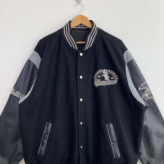 Vintage Chicago White Sox Reversible Jacket - Jeff Hamilton - MLB