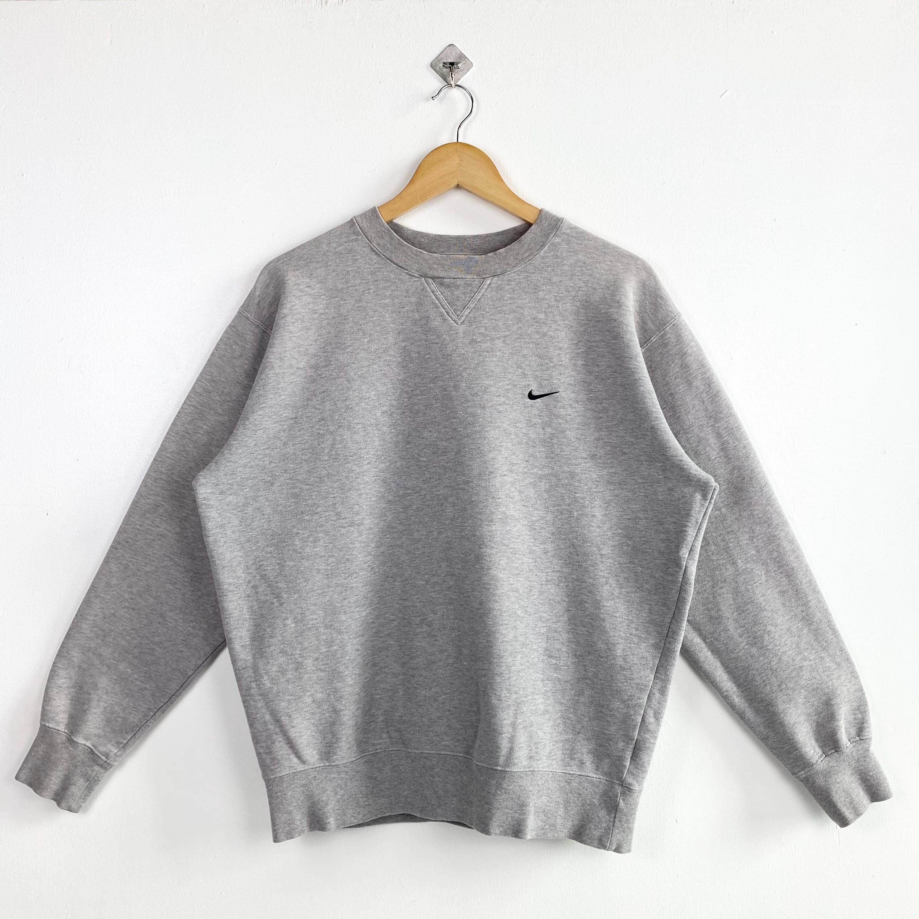 Outfit Og Nike Sweatshirt Nike Vintage Spellout Sweater In Blue