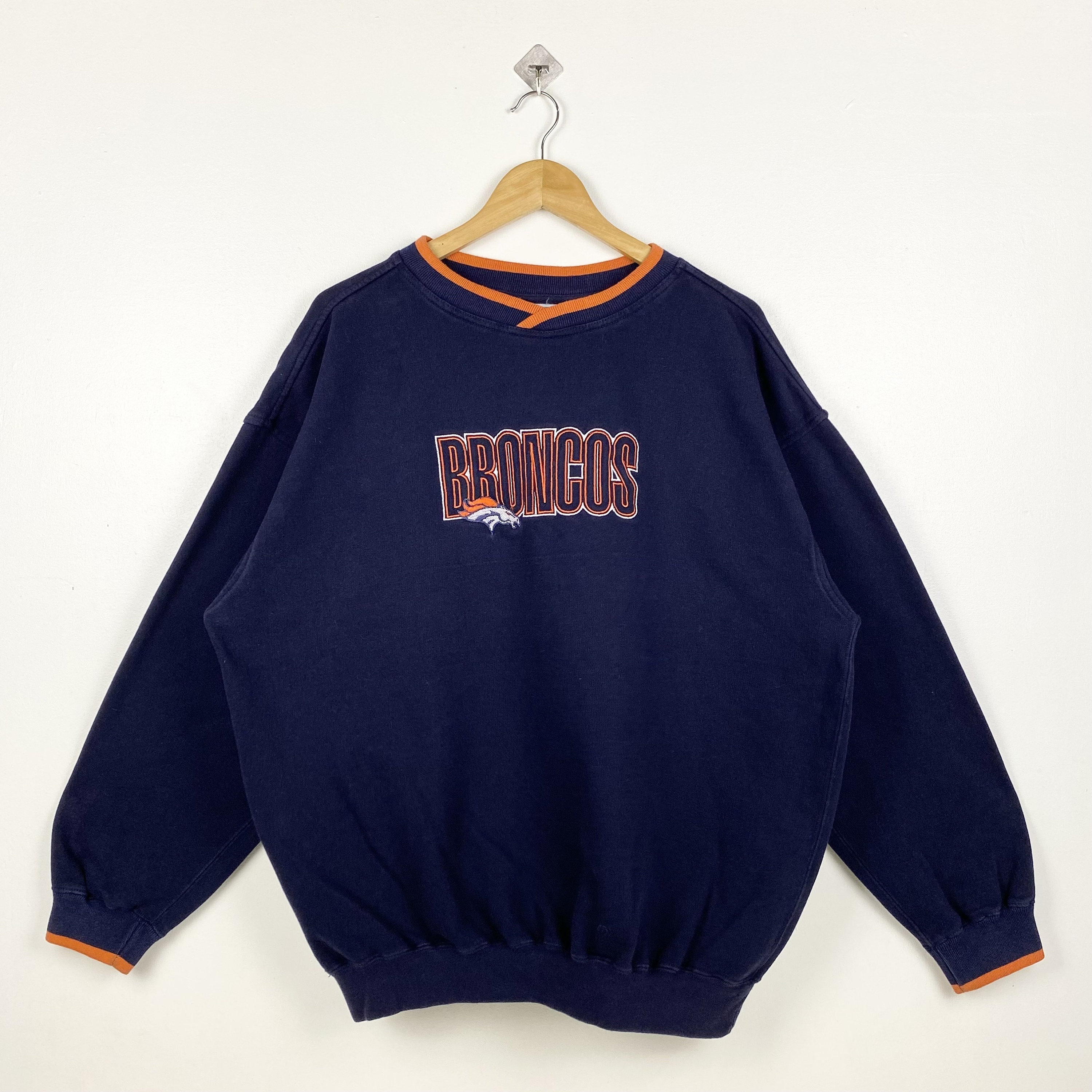 Denver Broncos Sweatshirt Etsy UK