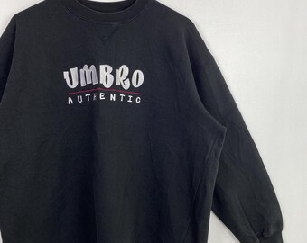 トップス UMBRO 90s Logo Embroidery Sweat Vintage Umbro 90s 1/4 Zip Sweatshirt Pullover Embroidered