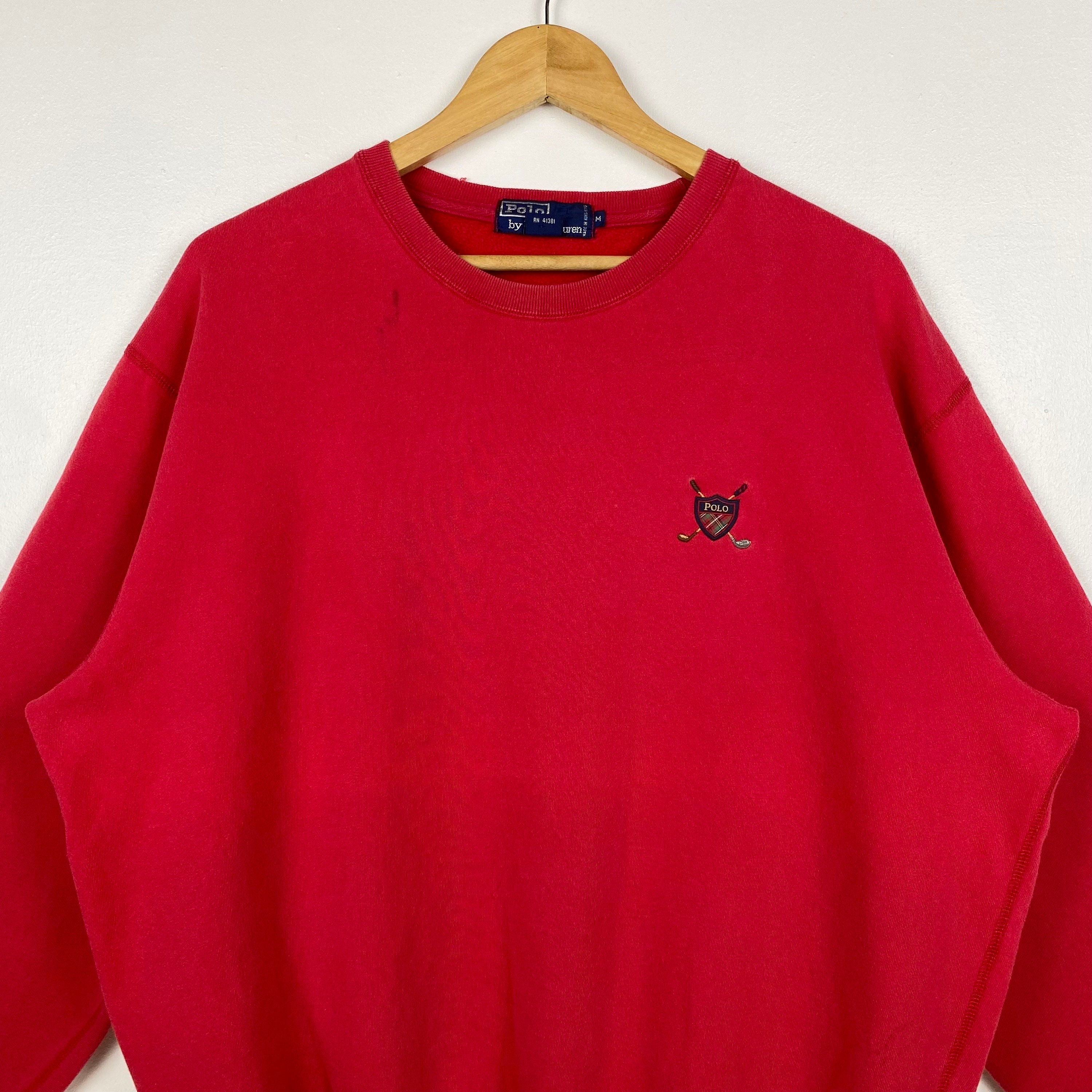 90s Polo Ralph Lauren Crewneck Sweatshirt Embroidery Logo