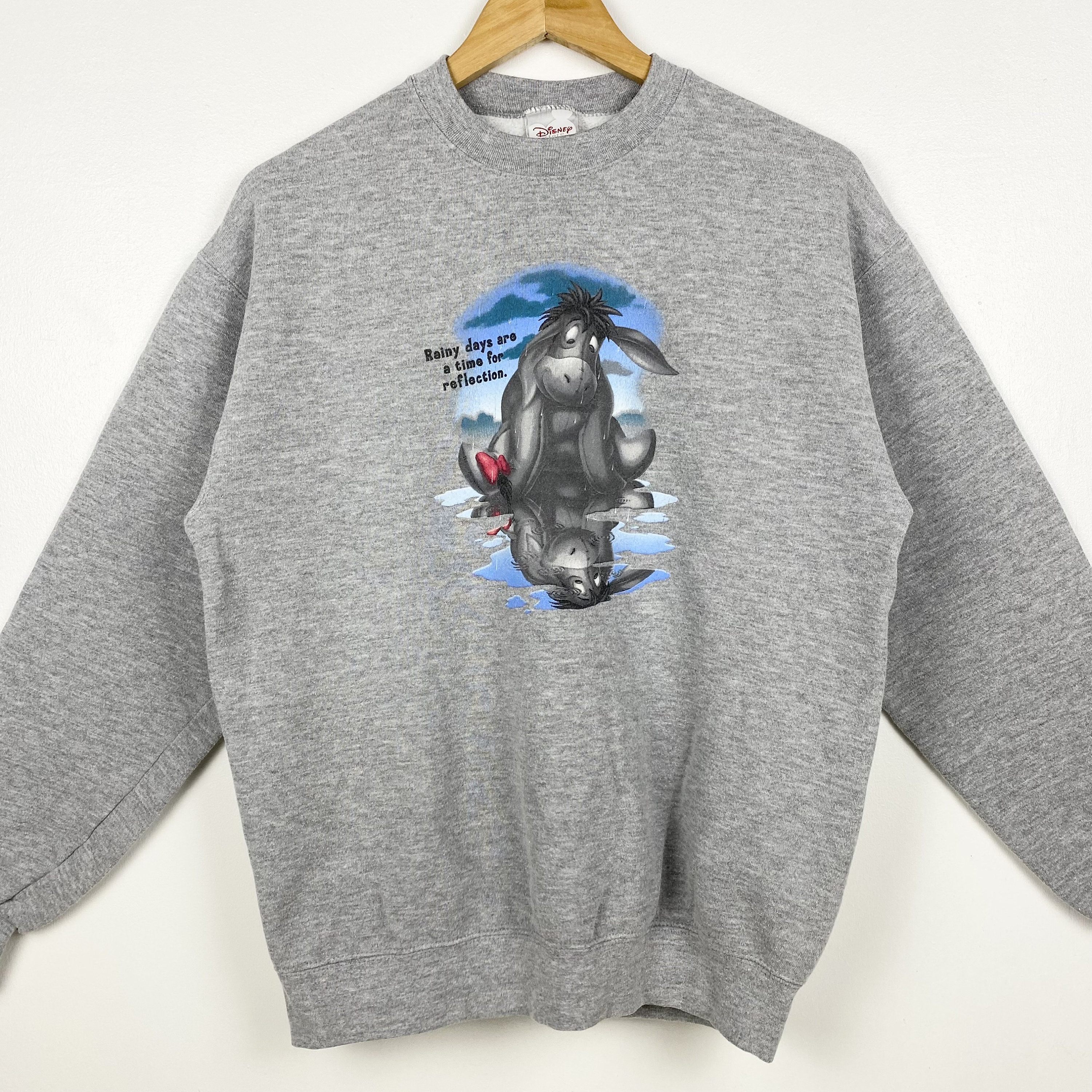 90年代 ディズニー くまのプーさん イーヨー クルーネック スウェット