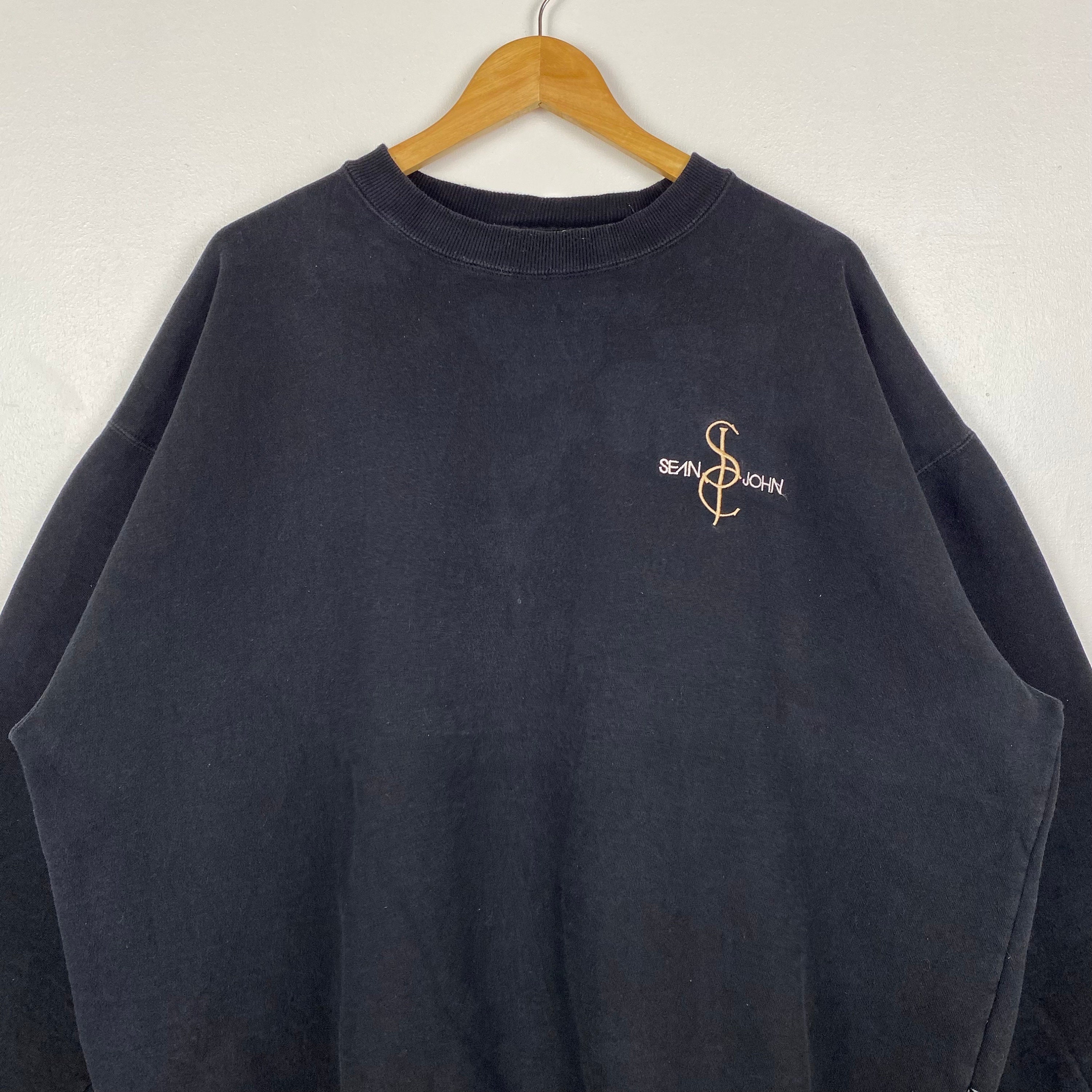 Vintage Sean John Collection Crewneck Sweatshirt Embroidery Logo 