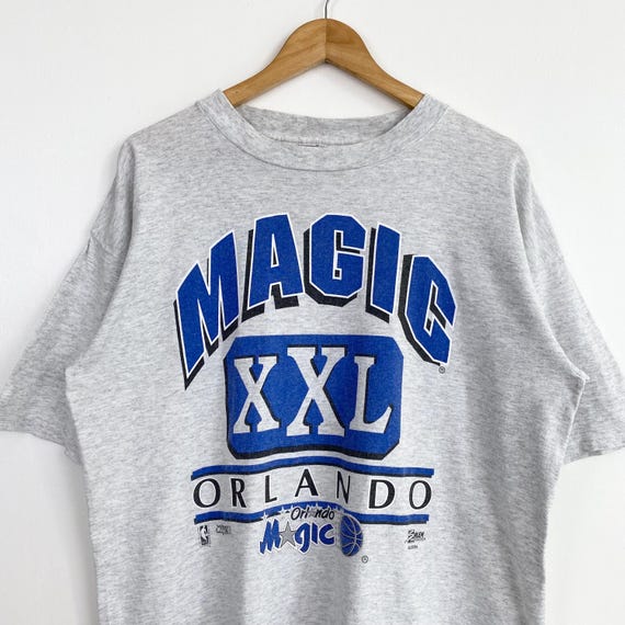 90s NBA マジック Tシャツ 古着 90s NBA Orlando 'magic' T-shirt Print Logo Grey Color Men's L - Etsy