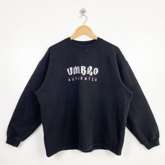 トップス UMBRO 90s Logo Embroidery Sweat Vintage Umbro 90s 1/4 Zip Sweatshirt Pullover Embroidered