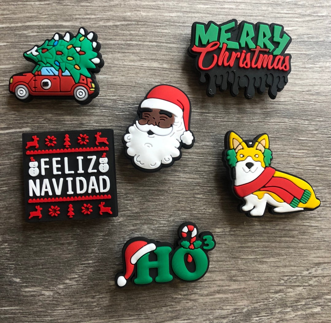 Christmas Shoe Charms Etsy