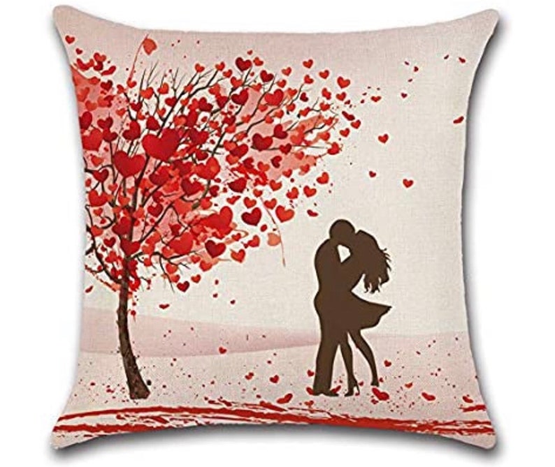 option 2 Personalize Decorate Trow pillow cases: 1 Flower case Personalize Sweet heart tree and 1