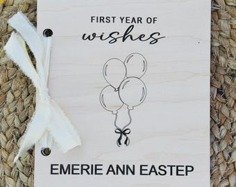 First Birthday Wood Card Keeper, Wooden Card Keepsake Holder, Birthday Keepsake, Card Keepsake, First Birthday Wood Card Holder