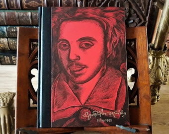 Doctor Faustus by Christopher Marlowe, Folio Society, Vintage Illustrated Hardback Book, Gothic Tragedy