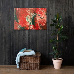 Handmade Abstract Canvas Painting
