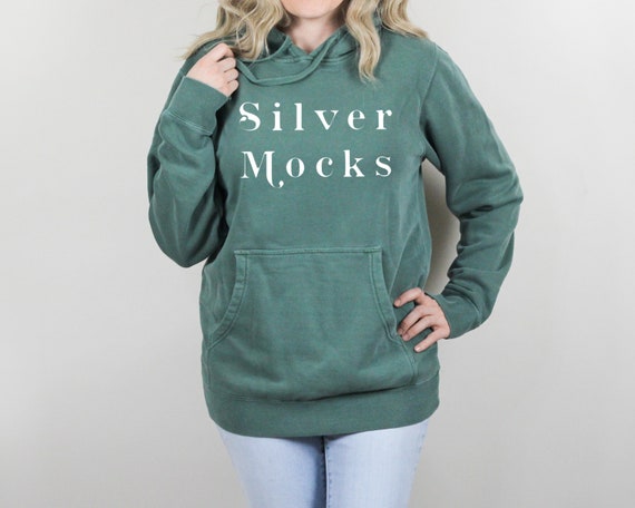 PRM4500 Alpine Green Women Hoodie Model Mockup Independent Trading Co Mockup Green Hoodie Mockup PRM4500 Mockup Model Mockup Etsy Ireland