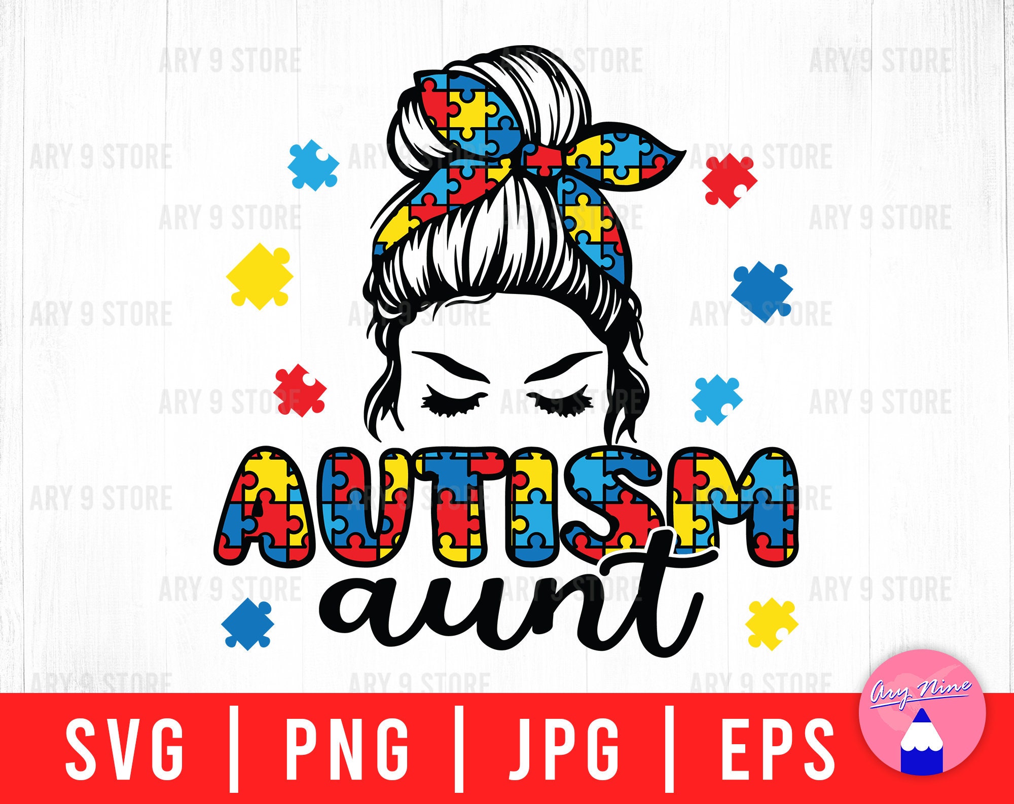 sammensnøret overholdelse At deaktivere Autism Aunt Autism Awareness Autism Family Autism Month - Etsy