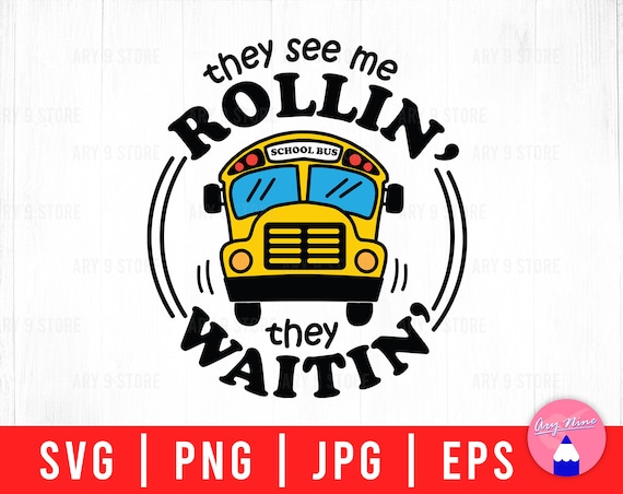 School Bus T-Shirt Rollin School Bus T-Shirt Rollin