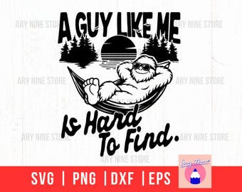 Relaxing Bigfoot Camping With Hammock Svg, Distressed Sunset Design For Dad Uncle Brother Husband Love Camping Outdoor Life Digital Download