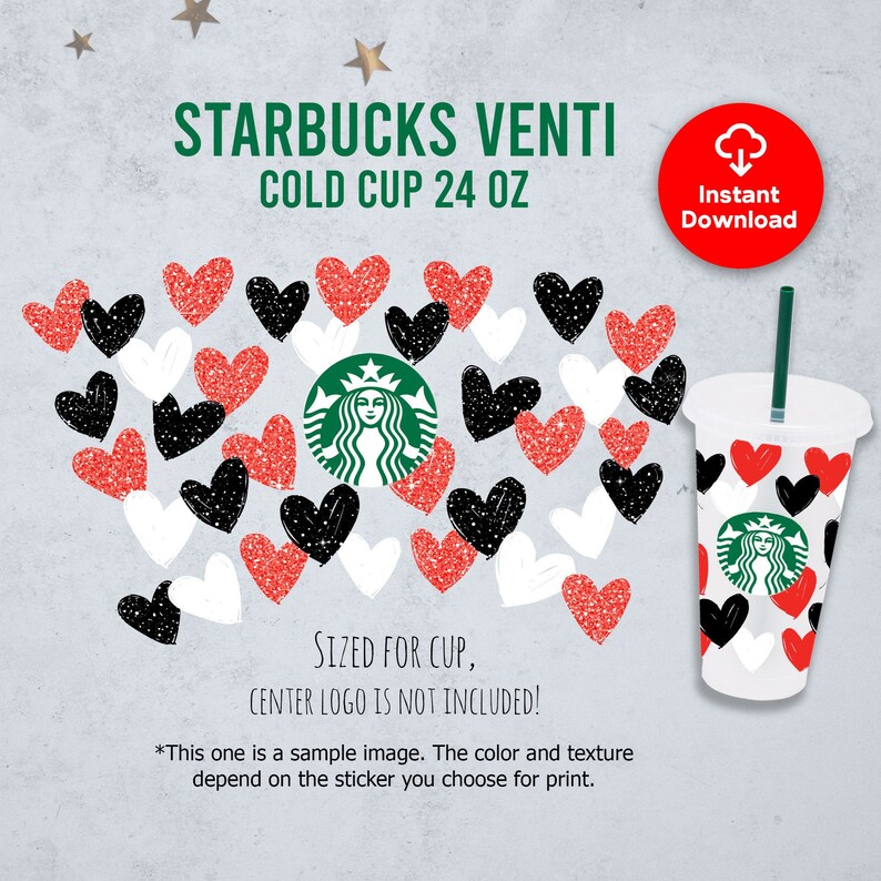 Download Full Wrap Hand Draw Heart Starbucks Cold Cup 24Oz svg png ...