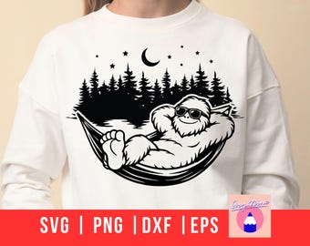 A Guy Like Me is hard to find, Bigfoot Hammock In Forest Night, Relaxing Bigfoot Camping, Inner Peace Starts Digital Download Svg Files