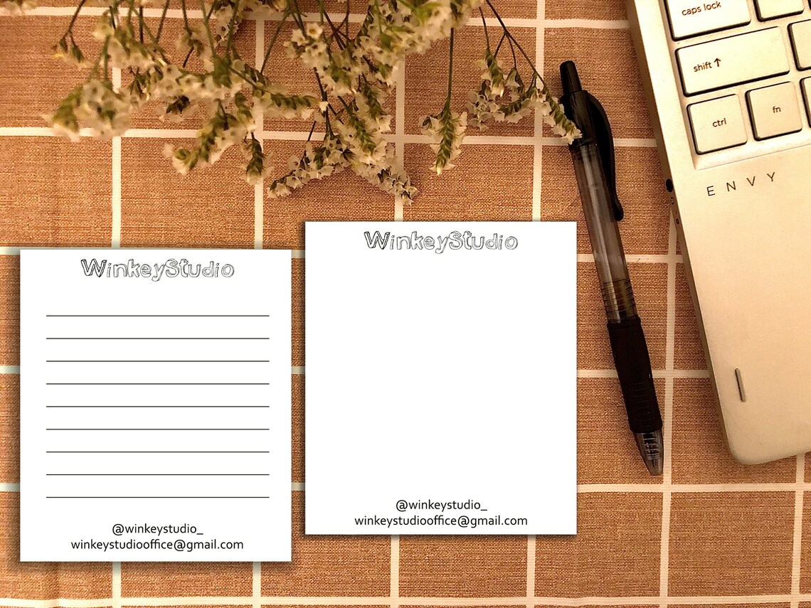 Custom Notepad 50 sheets/Memo Pad/Letter pad/Personalized Memo Etsy