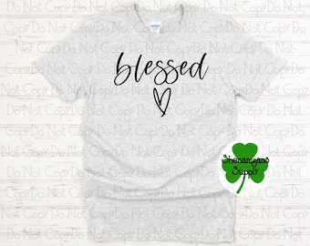 Blessed with Heart T-Shirt