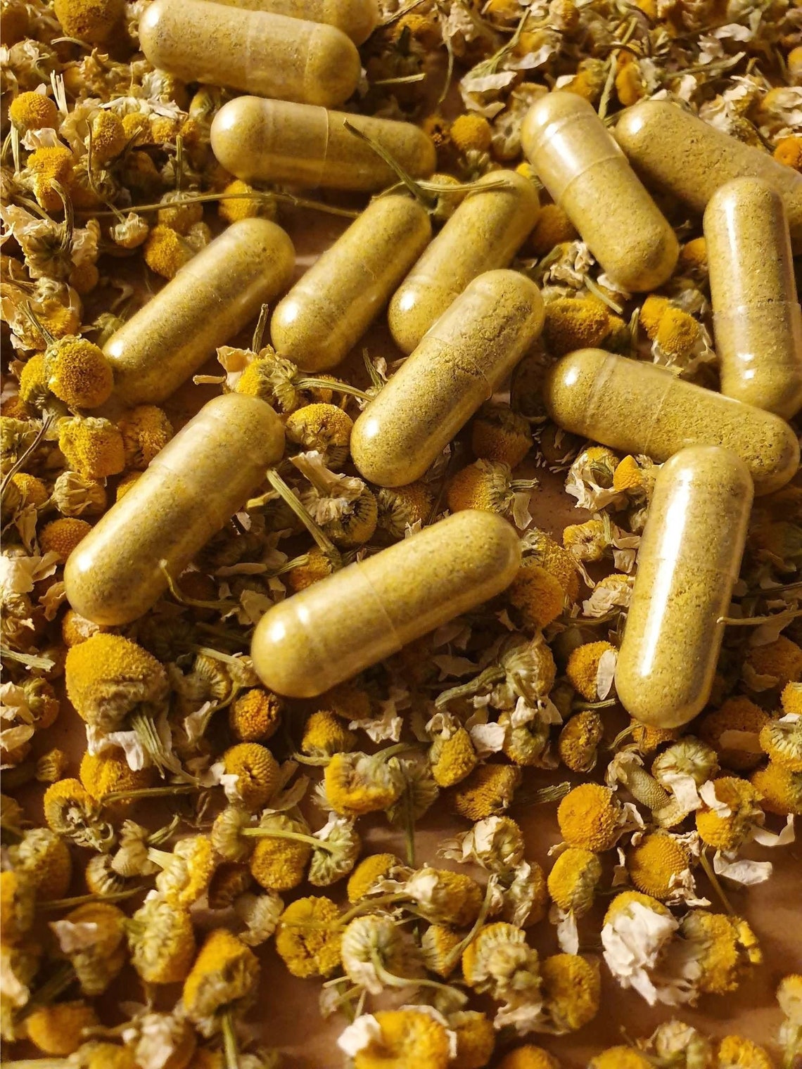 Chamomile Capsules HQ AntiAnxiety/Relaxation/Calm Nerves Etsy