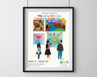 There's Always Hope for Tomorrow Exhibition Poster