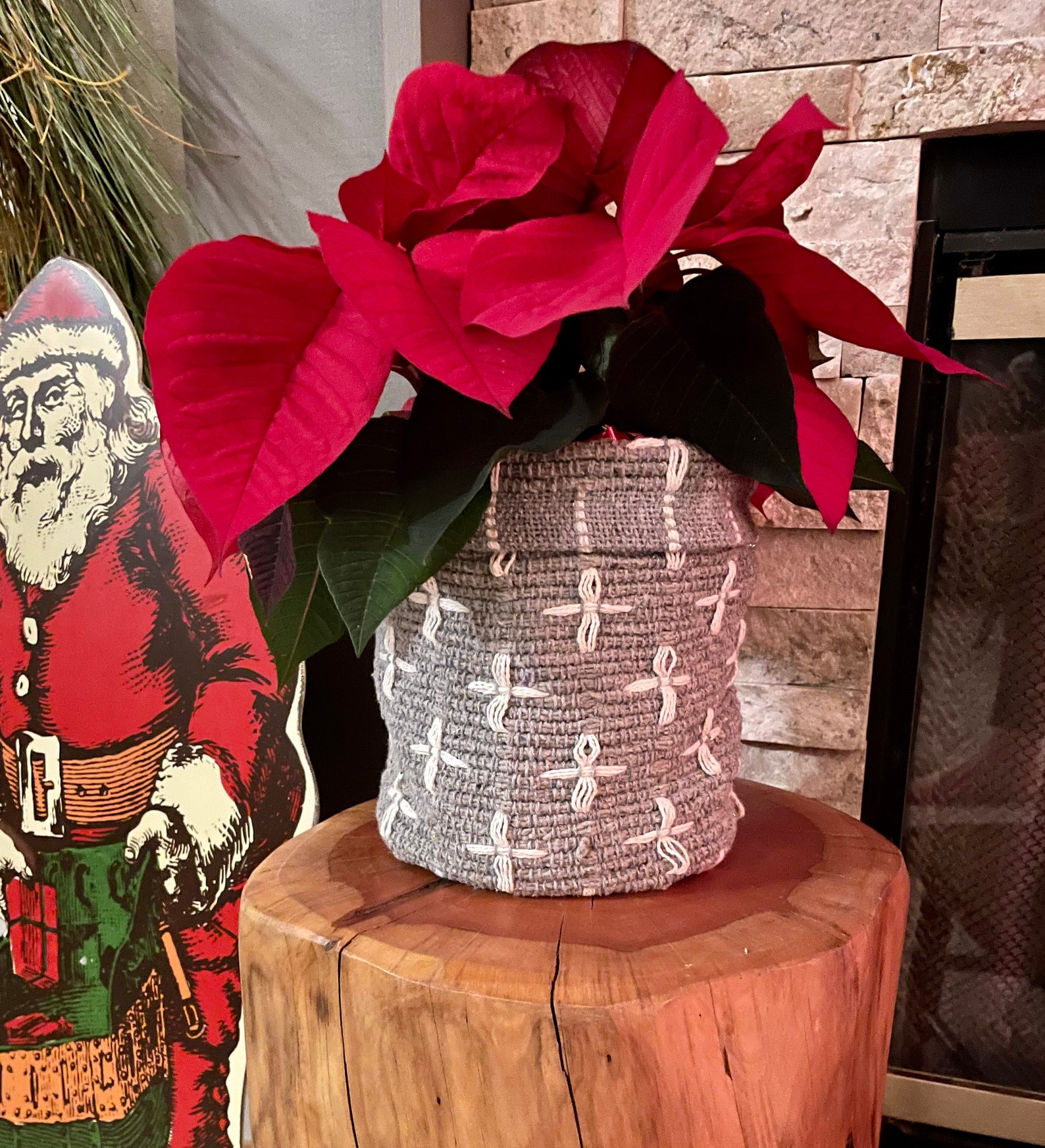 Pot Plant Cover Boho Pot Plant Cover Plant Cover Pot Etsy