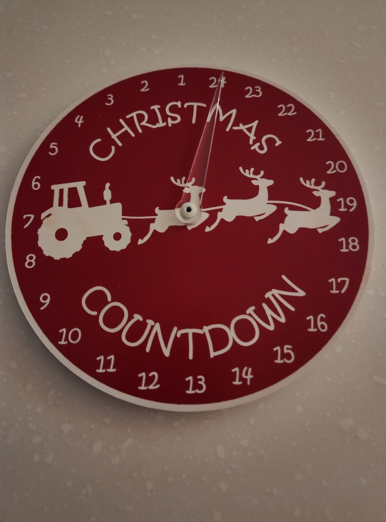 Christmas Countdown Magnet - Etsy