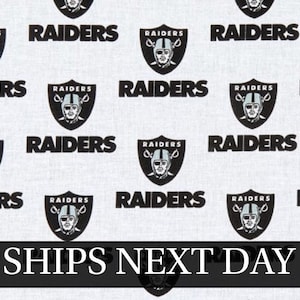58" Raiders Katoenen | Geknipt op bestelling | Wordt de volgende dag verzonden* | 100% katoen