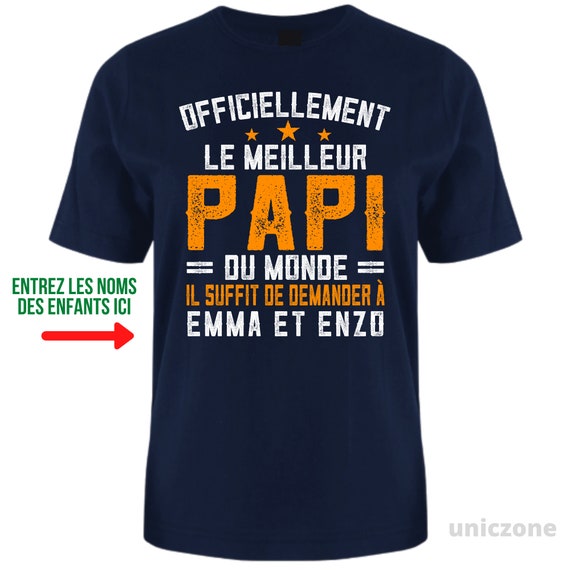 Légende Mari Papa Papy T-shirt Personnalisé Année, Futur Grand-père, Cadeau  Fête Des Grands-pères 