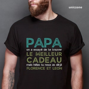 Papa et fils équipe pour la vie, idée cadeau père' T-shirt premium