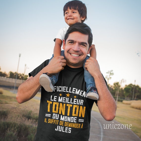 Officiellement Le Meilleur Tonton du monde T-shirt - Etsy Canada